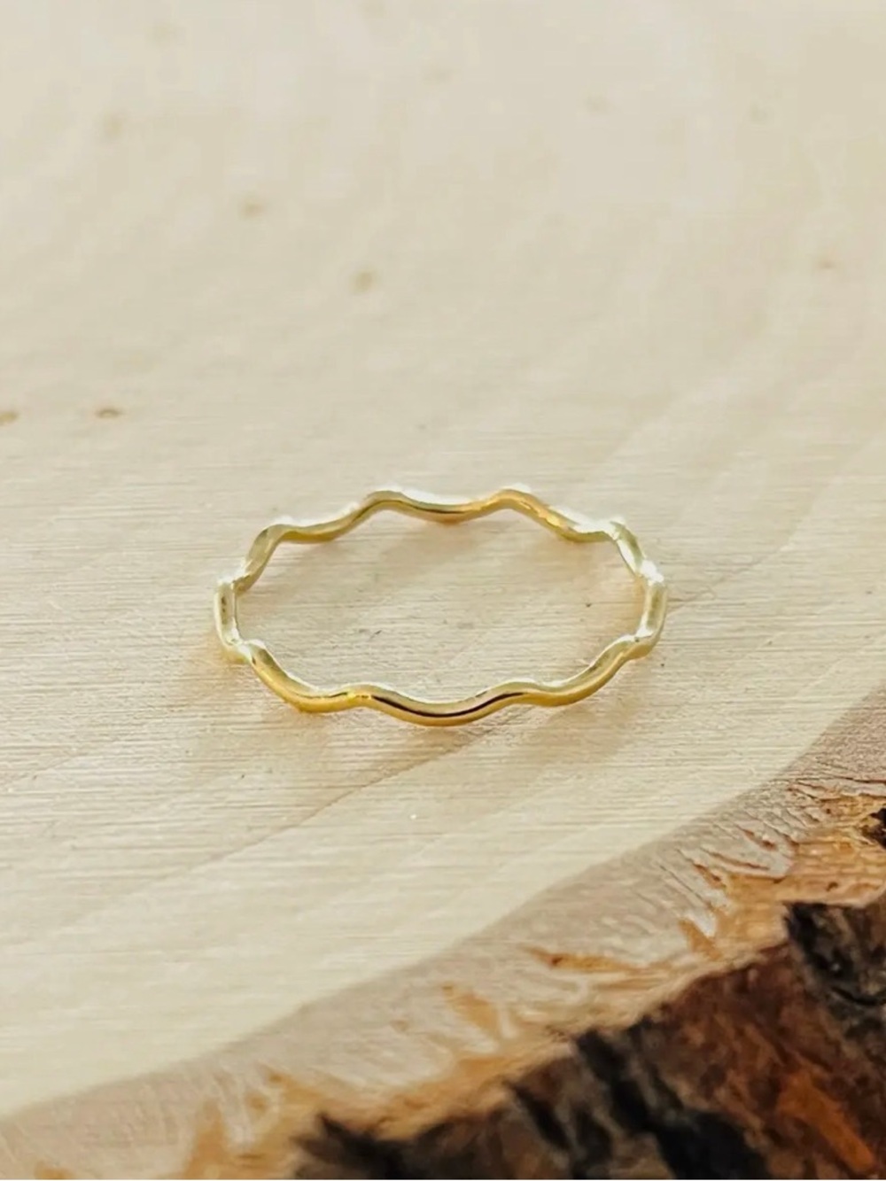 Wave Stack Ring
